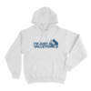 Im Just A Valleygirl Unisex Hoodie White