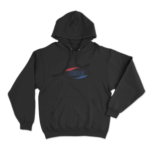 Ride Oval Logo Unisex Hoodie Black